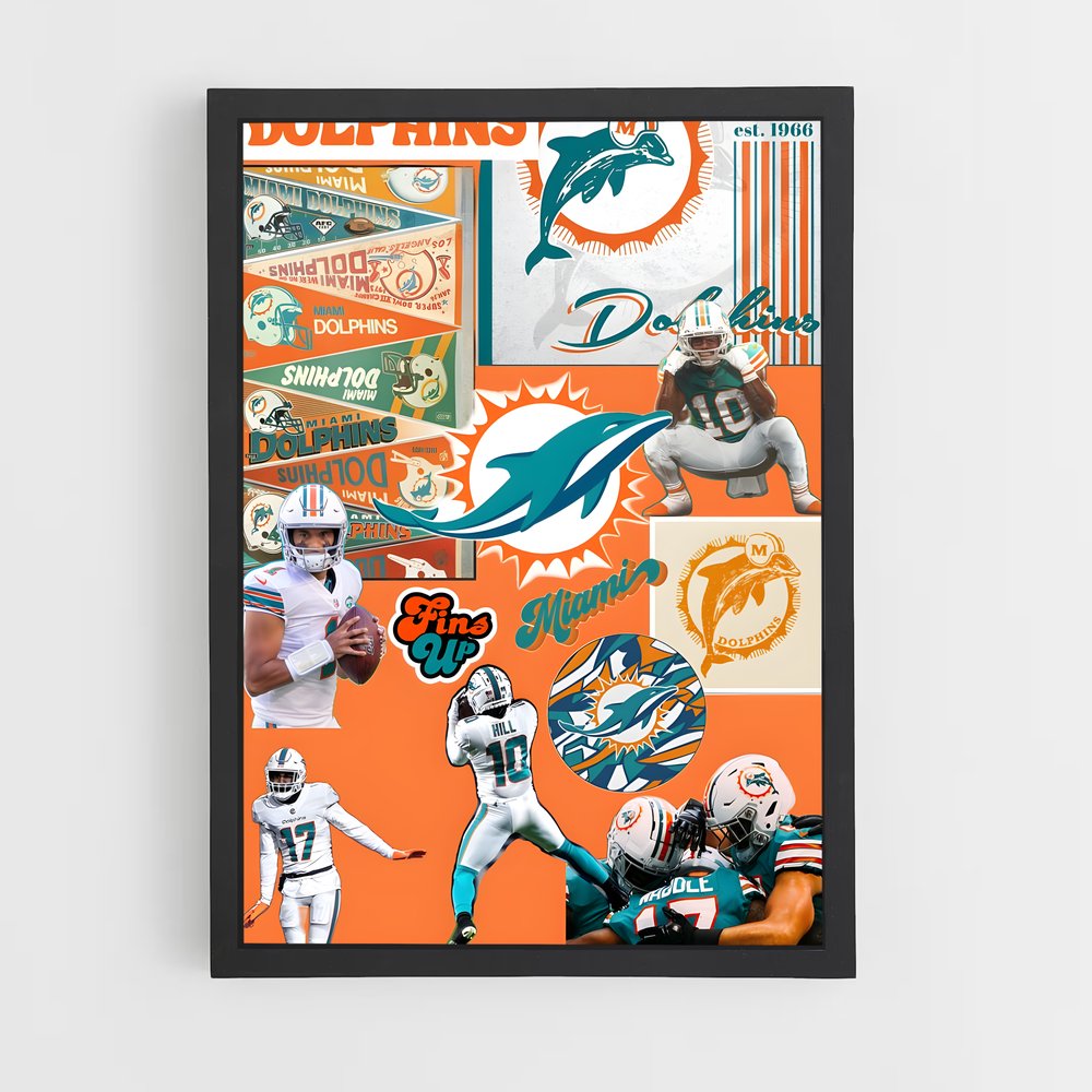 Poster Dolphins Fever (vue 2)